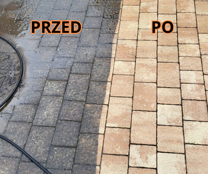 Zdjęcie na okładce dla Mycie czyszczenie kostki brukowej, mycie malowanie elewacji, mycie dachów. FreyFlow